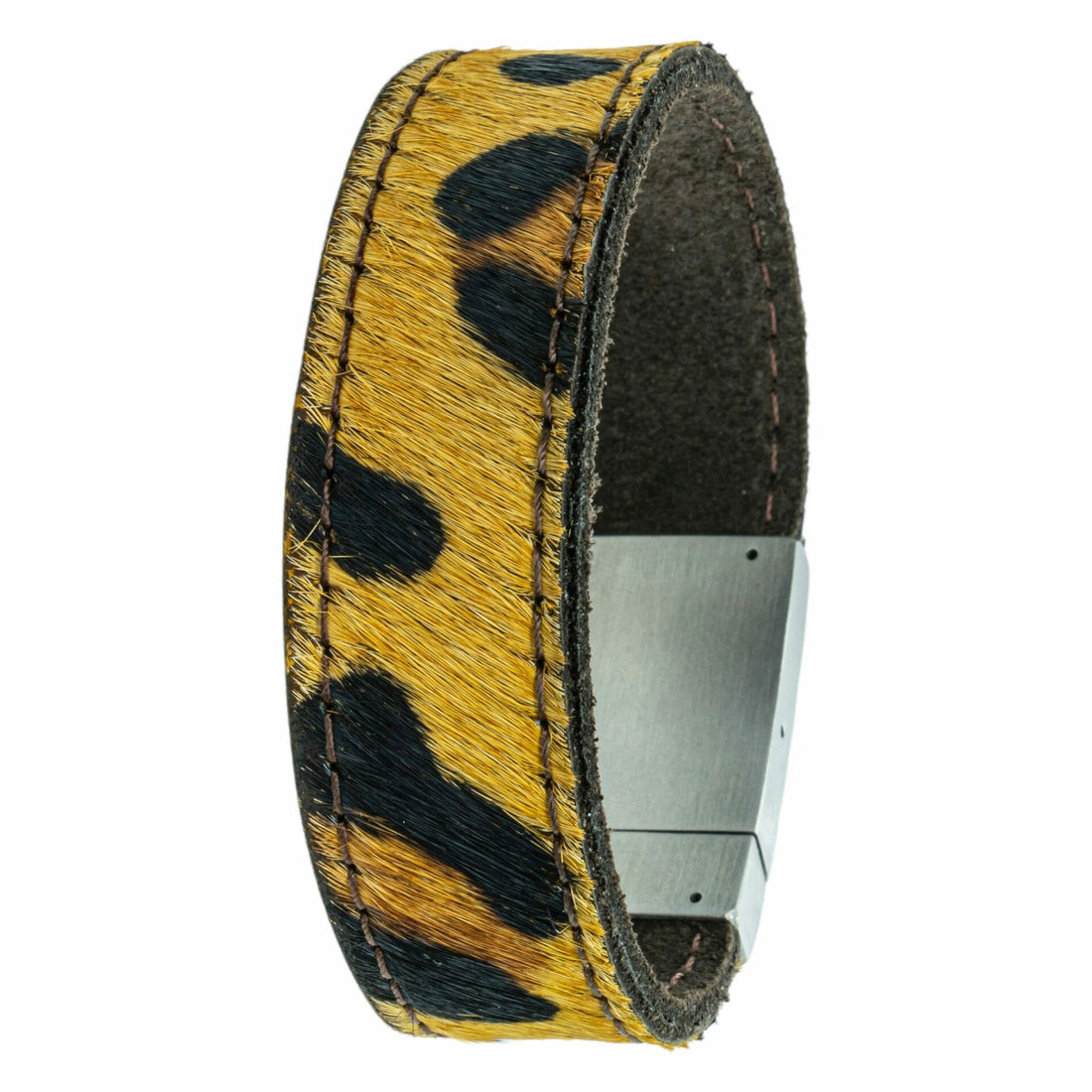 Own Paw print bracelet <b>Leopard</b> leather